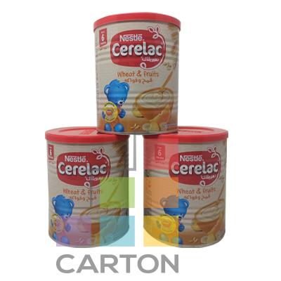 NESTLE CERELAC WHEAT & FRUIT 3*400GM
